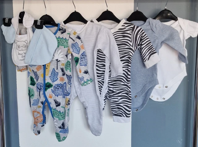 George. Baby Boys Clothes Bundle  Age  First Size. Used.8 pieces.