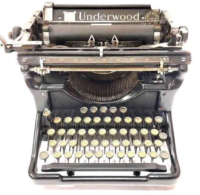 ►antigua y mitica  maquina de escribir UNDERWOOD Nº6  TYPEWRITER 1939