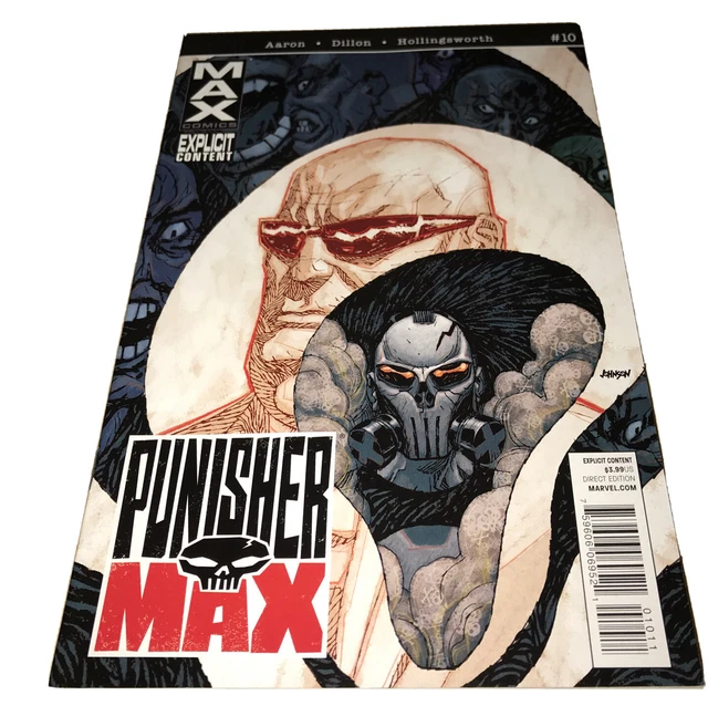 THE PUNISHER-MAX #10 (9.6-9.8) AARON/DILLON/2011 Marvel Comics