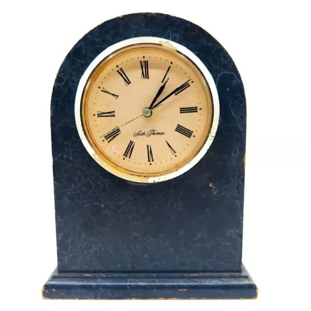 Seth Thomas Mantel Clock Bullet Shaped