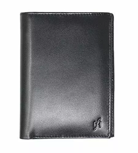 STARHIDE Leather Travel Wallet Passport Holder RFID Blocking Document Organiser