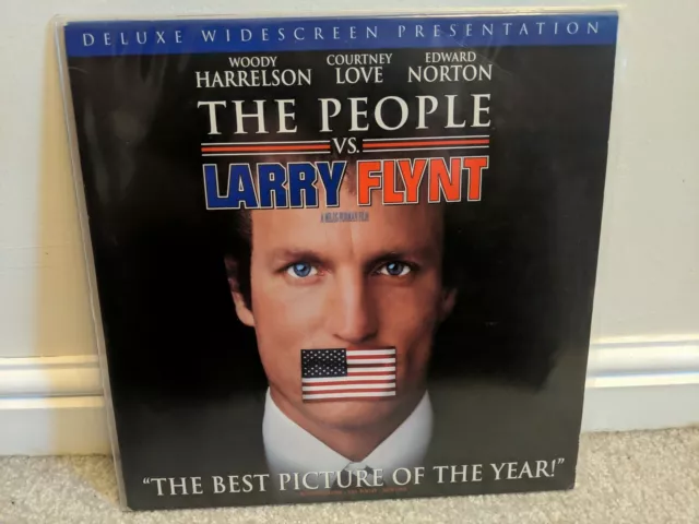 The People Vs Larry Flynt Laserdisc NTSC