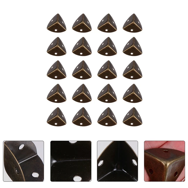 20pcs Coin Protecteurs pour Meubles Équerres pour Cadre En Bois