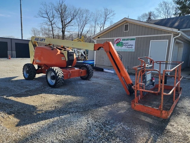 07 JLG 600 AJ 4wd Articulating Boom Lift Sky Power