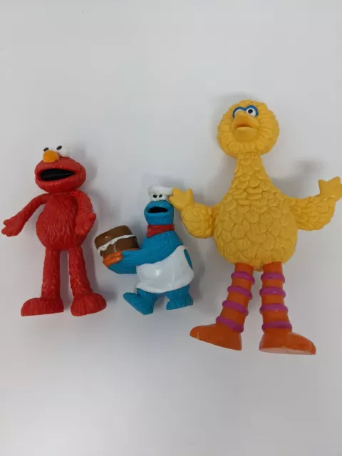 Vintage Sesame Street PVC Figures Lot Muppets Inc Applause Tara Toys 80's