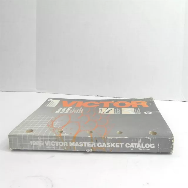 Vintage 1986 Victor Master Gasket Catalog Cars Trucks Marine Applications 2