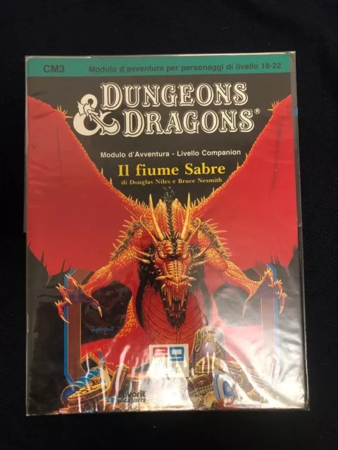 IL FIUME SABRE  CM3 Dungeons & Dragons  D&D NUOVO