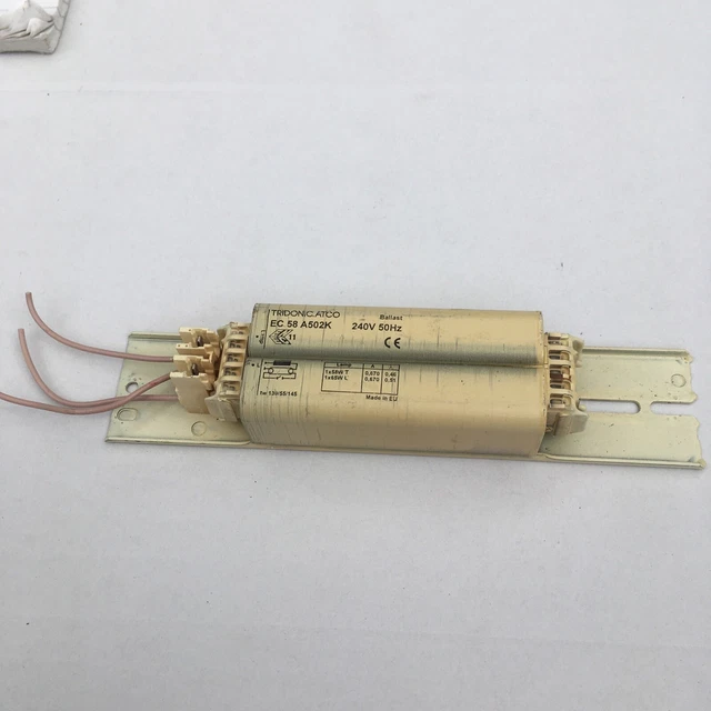 Tridonic EC58 A502K 240 V soffocamento zavorra magnetica per luce fluorescente 58/65 W T8