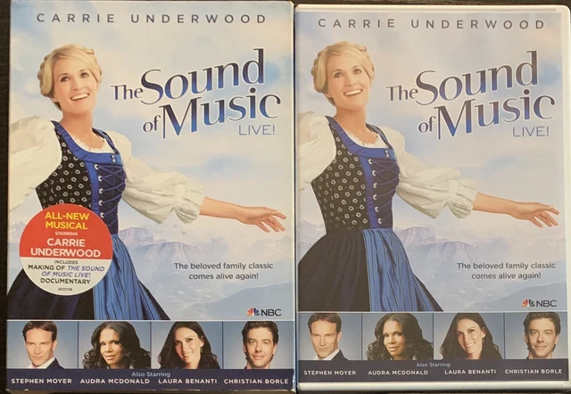 The Sound of Music Live (DVD, 2013) Carrie Underwood