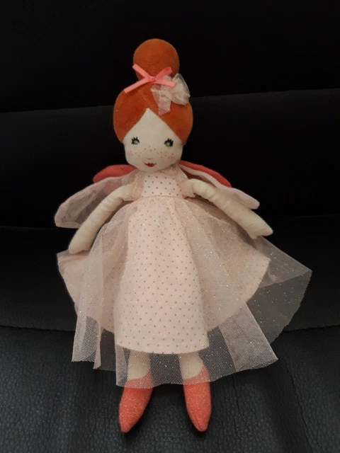 Poupée fée enchantée Peluche Moulin Roty TBE 2