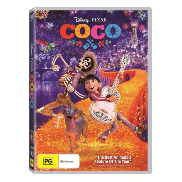 Coco (DVD, 2017) PAL Region 4 ( Disney / Pixar ) BRAND NEW / SEALED