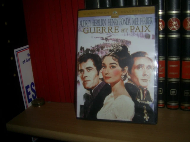 GUERRE ET PAIX avec HENRI FONDA et AUDREY HEPBURN - Neuf sous blister