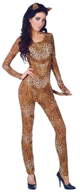 Underwraps Women's Wild Leopard Halloween Costume, Size Small
