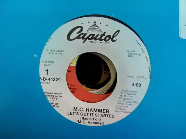 mc hammer lets get it started demo