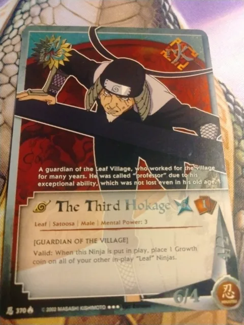 The 3rd Hokage - N-1446 - Super Rare - 1st Edition - Foil - Naruto CCG  Singles » Kage Summit - Goat Card Shop