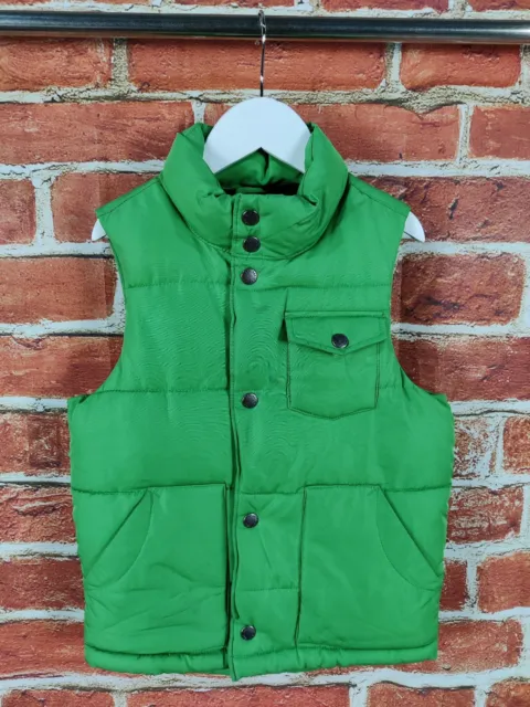 Giacca Imbottita Ragazzi Gap Verde Gilet Scaldabody Età 4-5 Anni Xs Puffer Bambini 110Cm