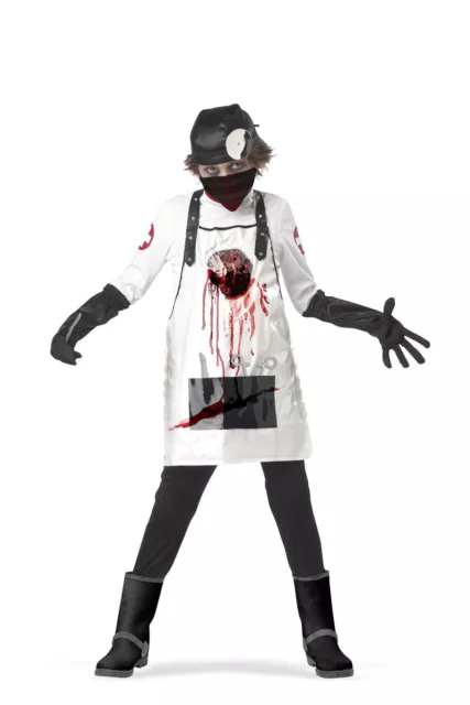 Zombie Doctor Open Heart Surgeon Child Costume