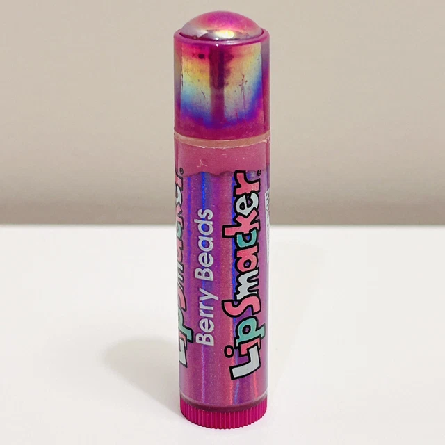 Bonne Bell Lip Smackers Vintage Berry Beads Jewel Lips Y2K