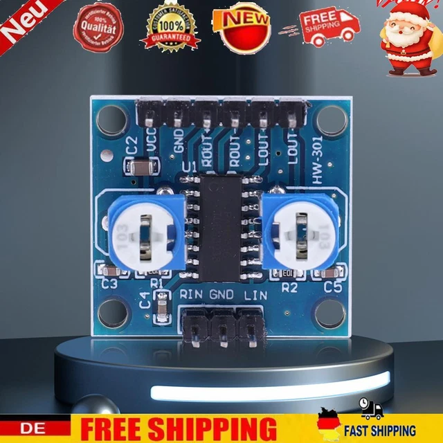 PAM8406 Scheda Amplificatore Digitale Classe D 2x5W 2,5-5V per Dispositivi Elettronici
