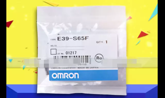 Omron E39-S65F Sensor E39S65F New One Free Shipping #