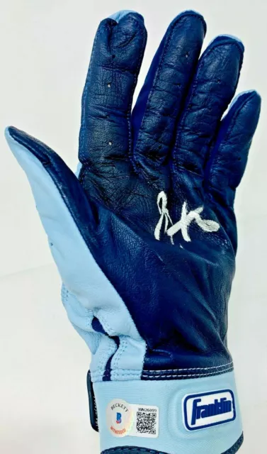 Joey Votto Signed MLB Game Used Batting Glove Auto Beckett BAS Witnessed