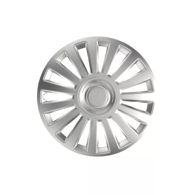 AMiO 13" Luxury Silver Hubcap - 1 piece. Item number: 11067/AM.