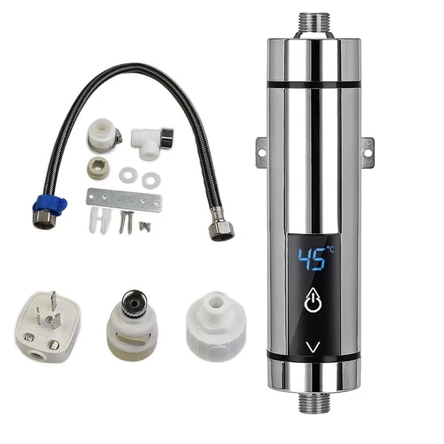 Scaldabagno 3 vie deviatore acqua IPX4 mini scaldabagno elettrico doccia