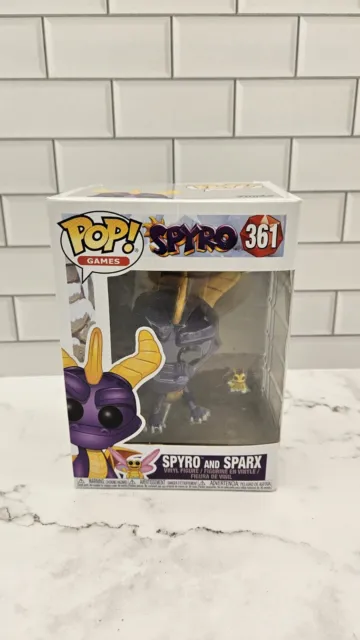 Spyro and Sparx pop funko 361 vinyl figure