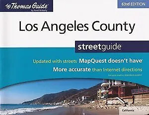 Thomas Guide Los Angeles County, 63rd Edition