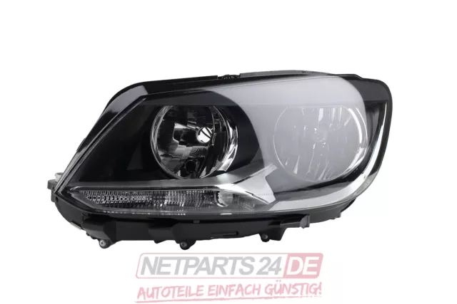 Juego de Faros Luz Principal Apto para VW Touran 1T Kit Con Leucht. Izq. Der. 2