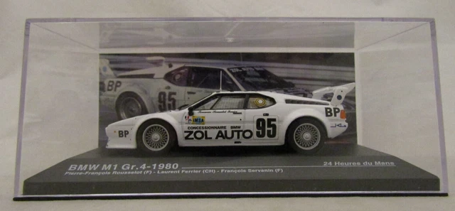 Miniature Altaya 1/18 – BMW M1 1982 – N°48 – Les Plus Grandes Voitures De Rallye – Darniche