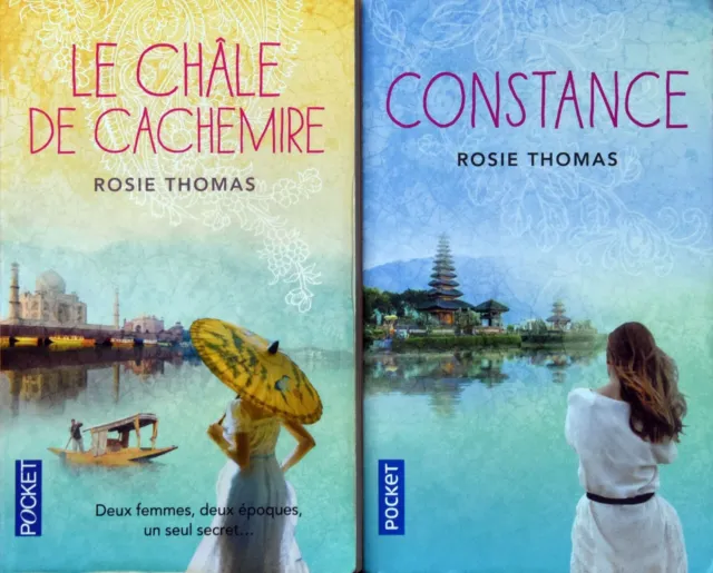 2 Rosie THOMAS: Constance, Le châle de cachemire (Pocket)
