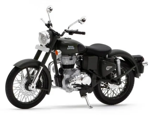 Royal Enfield Classic 500 "1:12 3D SCALE MODEL BATTLE GREEN"