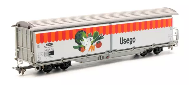 Bemo 'Hoe/Hom' Gauge 2288 137 Rhb Haik Ay 5167 'Usego' Sliding Wall Wagon