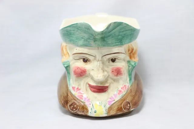 KSP - Keele Street Pottery Englishman w/ Tricorn Hat Toby Face Mug Jug