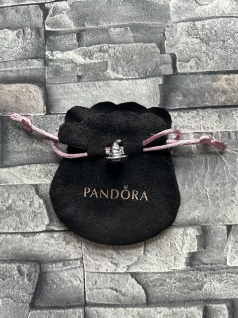 PANDORA HARRY POTTER Sorting Hat Silver Charm 799124C00 25.99