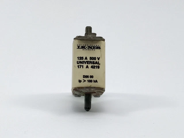 Lk / Bussmann 171A4219 Fusible 125A 500V Universel din 00