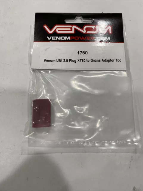 Venom Racing 1760 Uni 2.0 Xt60 to Deans