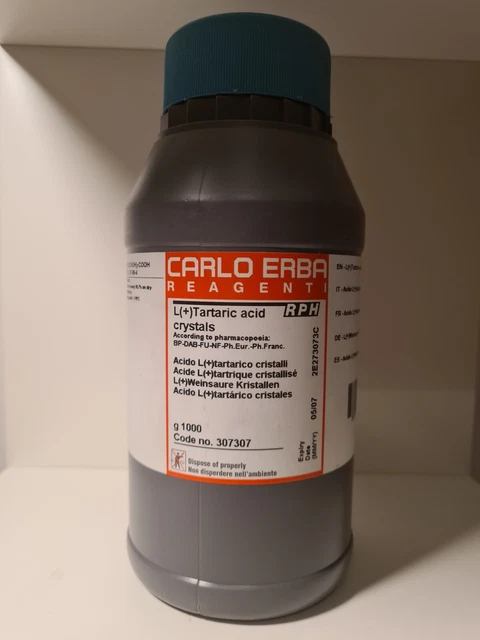 50g L Tartaric Acid 99.5%