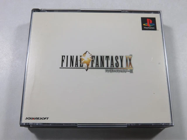 FINAL FANTASY IX Sony Playstation 1 (Ps1) Ntsc-Japan (Complete With