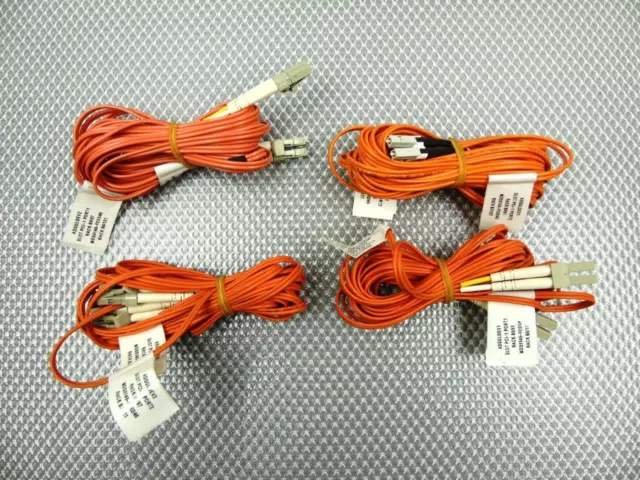 Lot of 4 - E231397(UL) Optical Fiber Cable 50/125-1 0.80mm ONFR-75C-7-1115M 5M