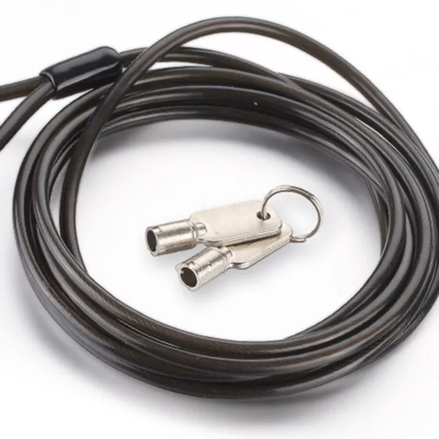 Notebook Laptop Lock Computer Security Cable Open Anti-