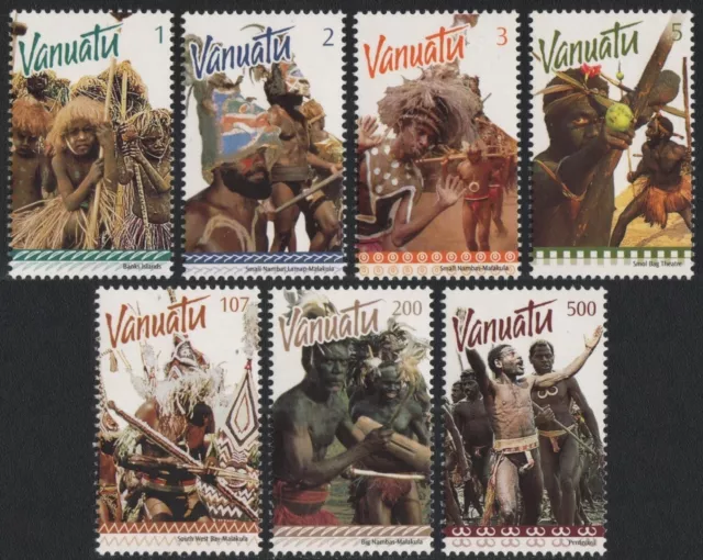 Vanuatu 1999 - Mi-Nr. 1085-1091 ** - MNH - Traditionelle Tänze