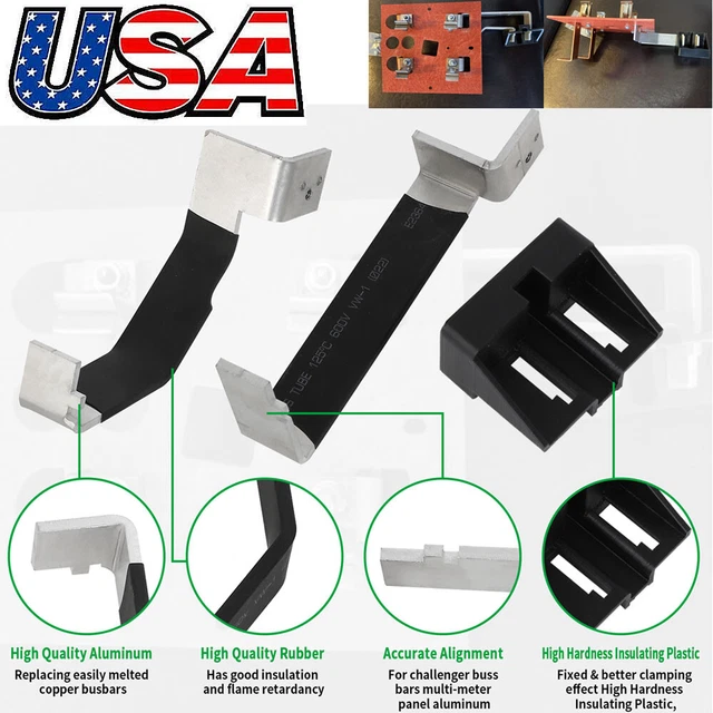 Meter Socket Main Breaker & Bus Bars Replacement Kit for