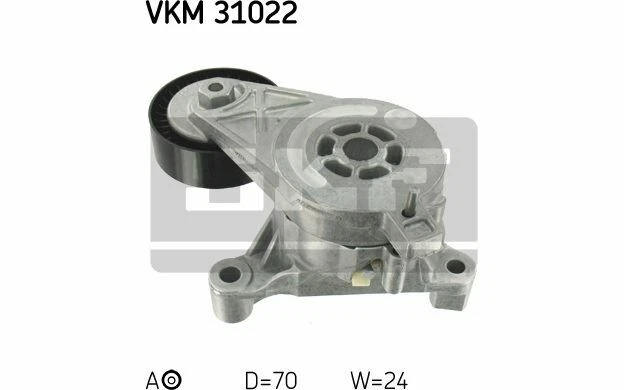 SKF Galet tendeur pour VOLKSWAGEN GOLF PASSAT AUDI A3 SEAT ALTEA VKM 31022