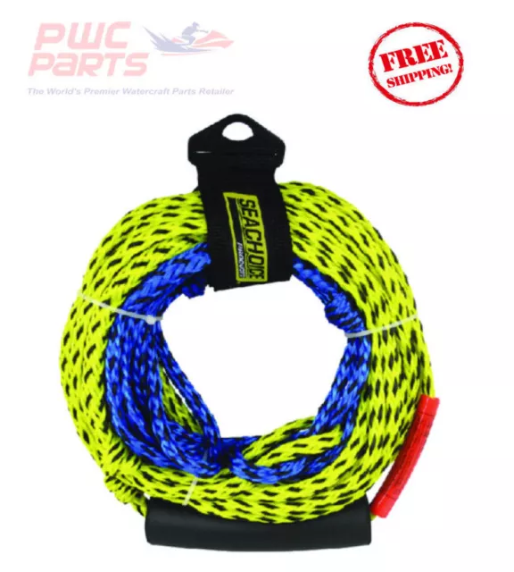 SEACHOICE 2 Rider Tube Rope 2 Section Floating 50-60' Repl Airhead AHTR-22 86766