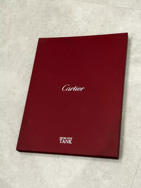 Cartier Uhren Geschichte Design Coffee Table Book Buch Rot Hardcover Katalog