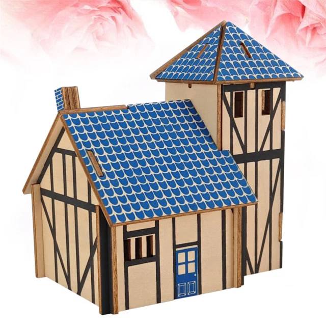 Puzzle solaire 3D en bois, kit de construction de maison à vent, jeu éducatif scientifique, jeux de patience, jouets pour enfants et adultes