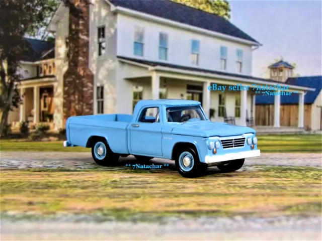 1961 1962 1963 1964 1965 Dodge D100 Pickup Truck Collectible Model 1/64 Scale 1961 1962 1963 1964 1965 Dodge D100 Pickup Truck Collectible Model 1/64 Scale