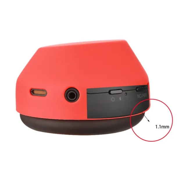 Achetez Protecteur D'écouteur de Casque de 1 Paire Avec Couvercle de Manche  de Bandeau de Casque Pour Sony WH-1000XM4 / 1000xm3 - Rouge de Chine